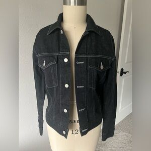 Helmut Lang Black Denim Jacket
